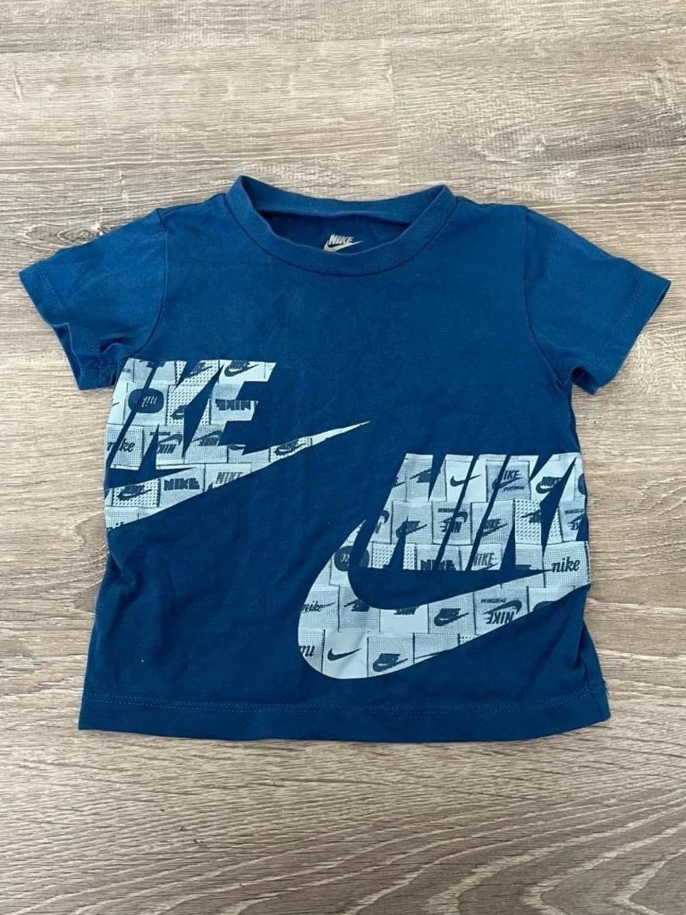 Nike toddler blue club fleece set